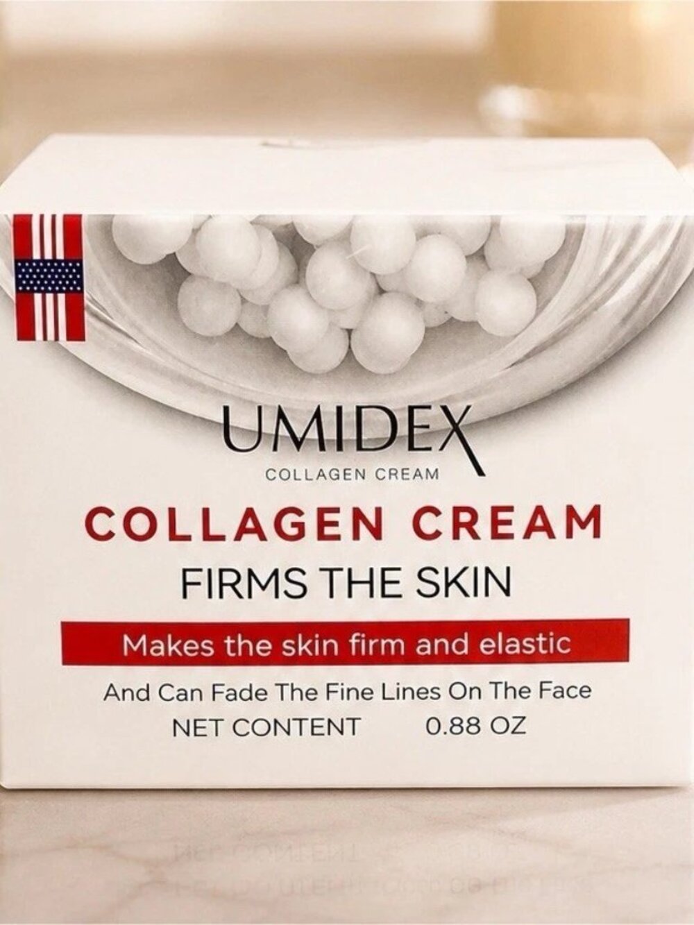 Umidex Collagen Firming Face Cream Beads/ Pearls - 0.88 Oz